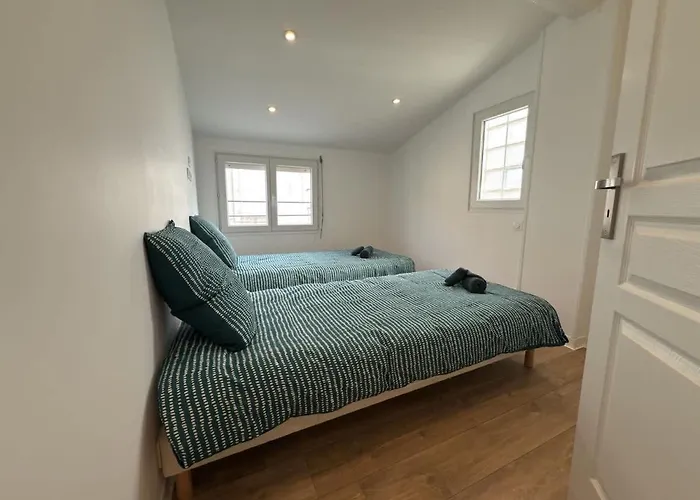 La Petite Maison Du Bord De Mer, Cosy Et Con Semesterbostad Valras-Plage